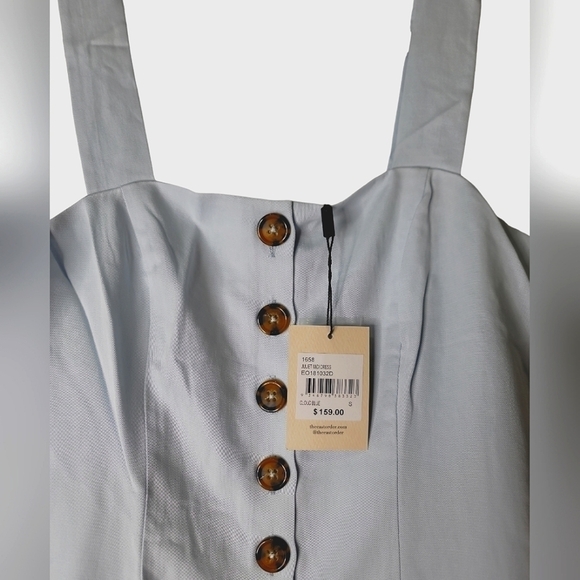 The East Order A line button down midi dress - Picture 3 of 4